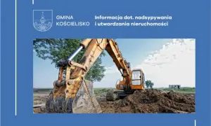 Koparka na budowie, przygotowuje teren. Informacja dot. nadbudowy i utwardzania nieruchomości. Ile można nawieźć ziemi na działkę rolną?