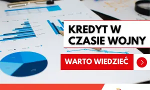 Kredyt w czasie wojny: analizy, wykresy i kalkulator. Dowiedz się, co z kredytem w czasie wojny.