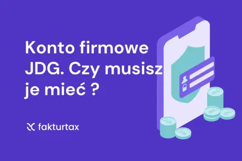 Konto firmowe JDG. Czy musisz je mieć? Grafika przedstawia telefon z ikoną bezpieczeństwa i monetami, symbolizującymi finanse.