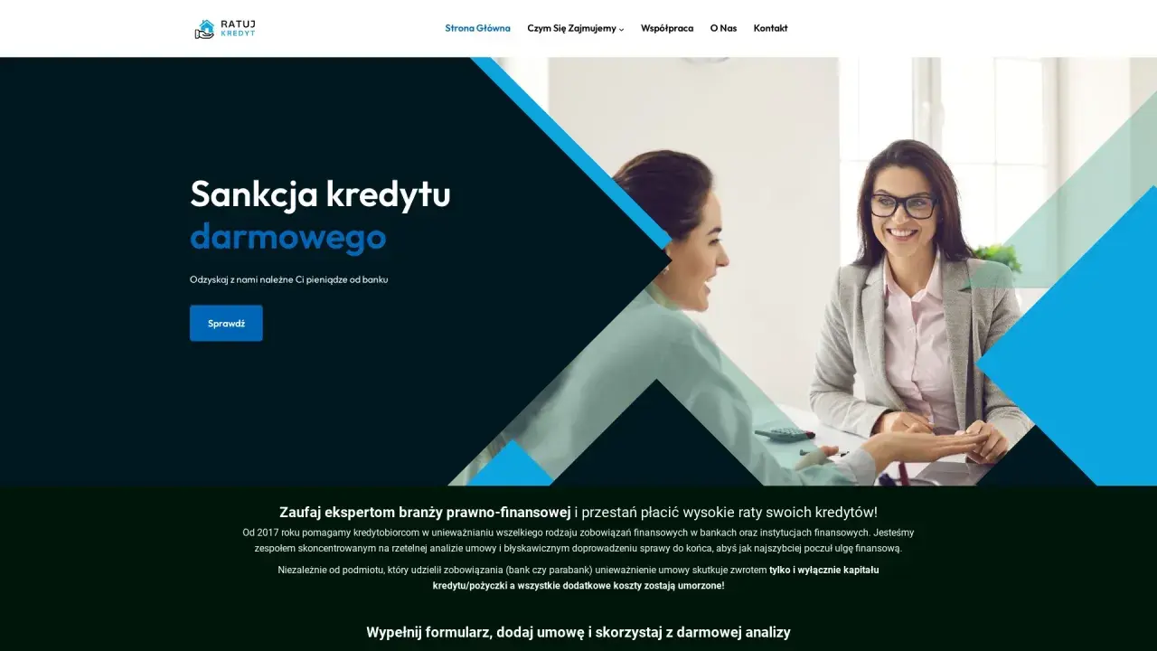 Kobieta w okularach uśmiecha się, oferując pomoc w odzyskaniu pieniędzy od banku lub parabanku. Dowiedz się, co to parabank i jak odzyskać środki.