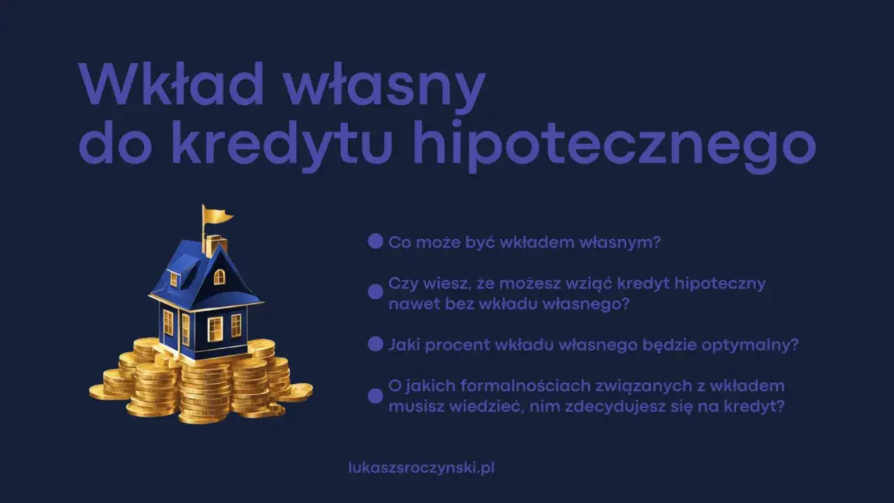 Wkład własny do kredytu hipotecznego: dom na stosie monet. Dowiedz się, kiedy płaci się wkład własny przy kredycie hipotecznym.