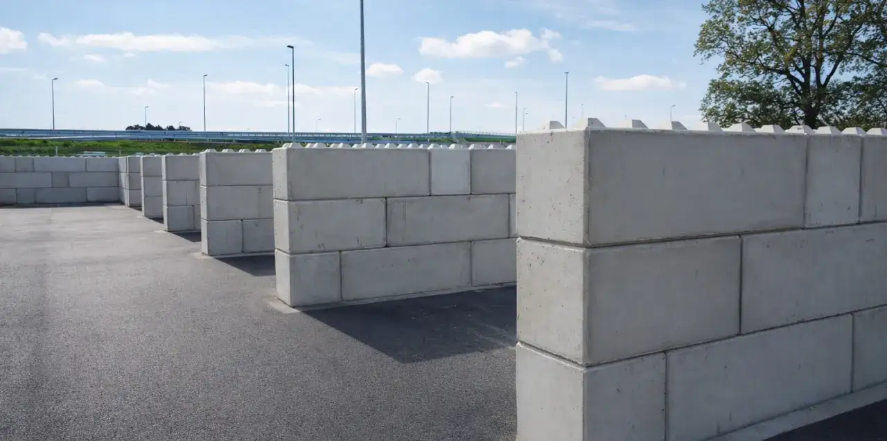 Jak zrobić mur oporowy z betonowych blok&oacute;w? Prosta konstrukcja, kt&oacute;ra stabilizuje teren.